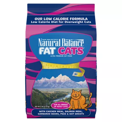 Product Natural Balance Fat Cats Adult Cat Food - Weight Control, Chicken Meal, Salmon Meal & Garbanzo Beans