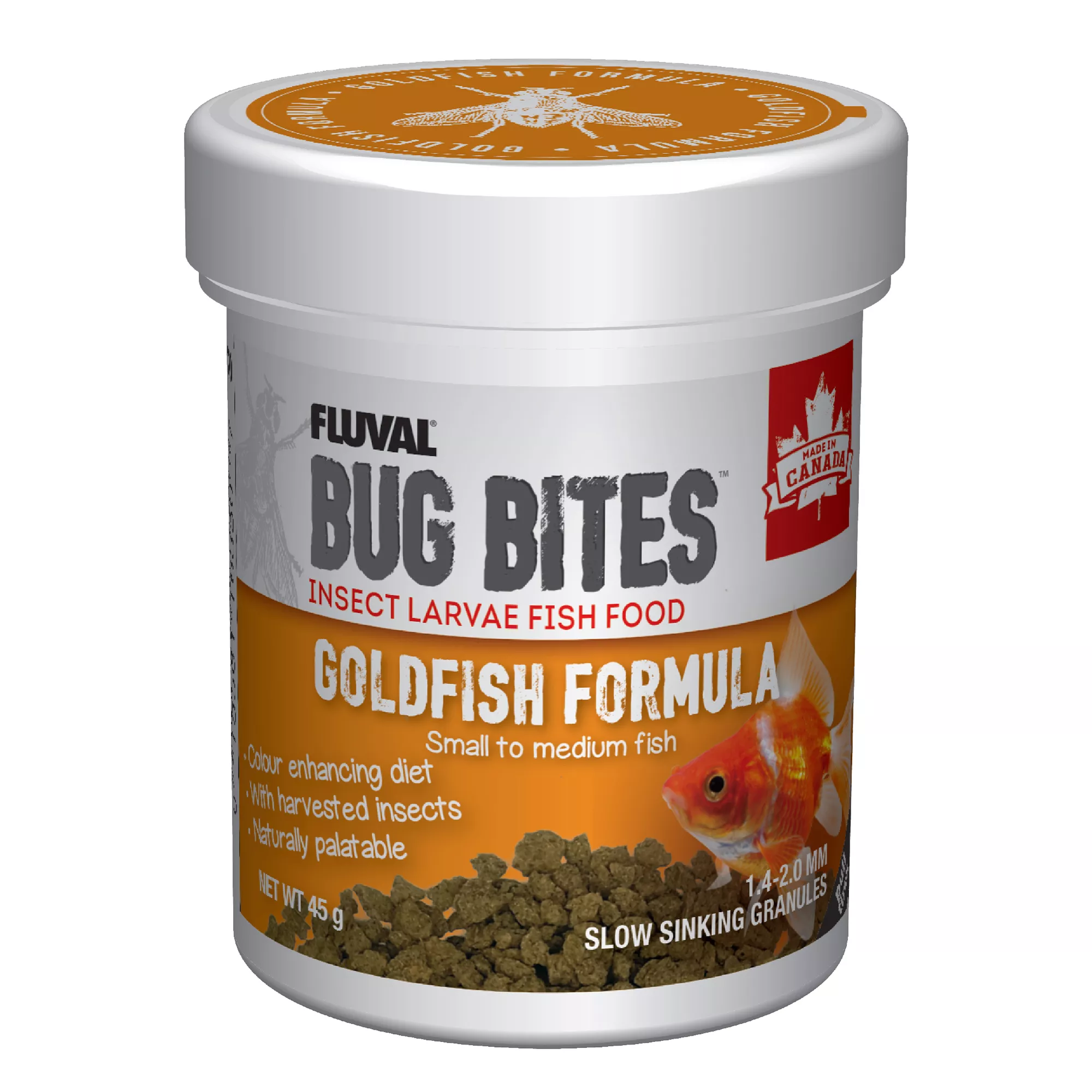 Fluval Bug Bites Goldfish Food