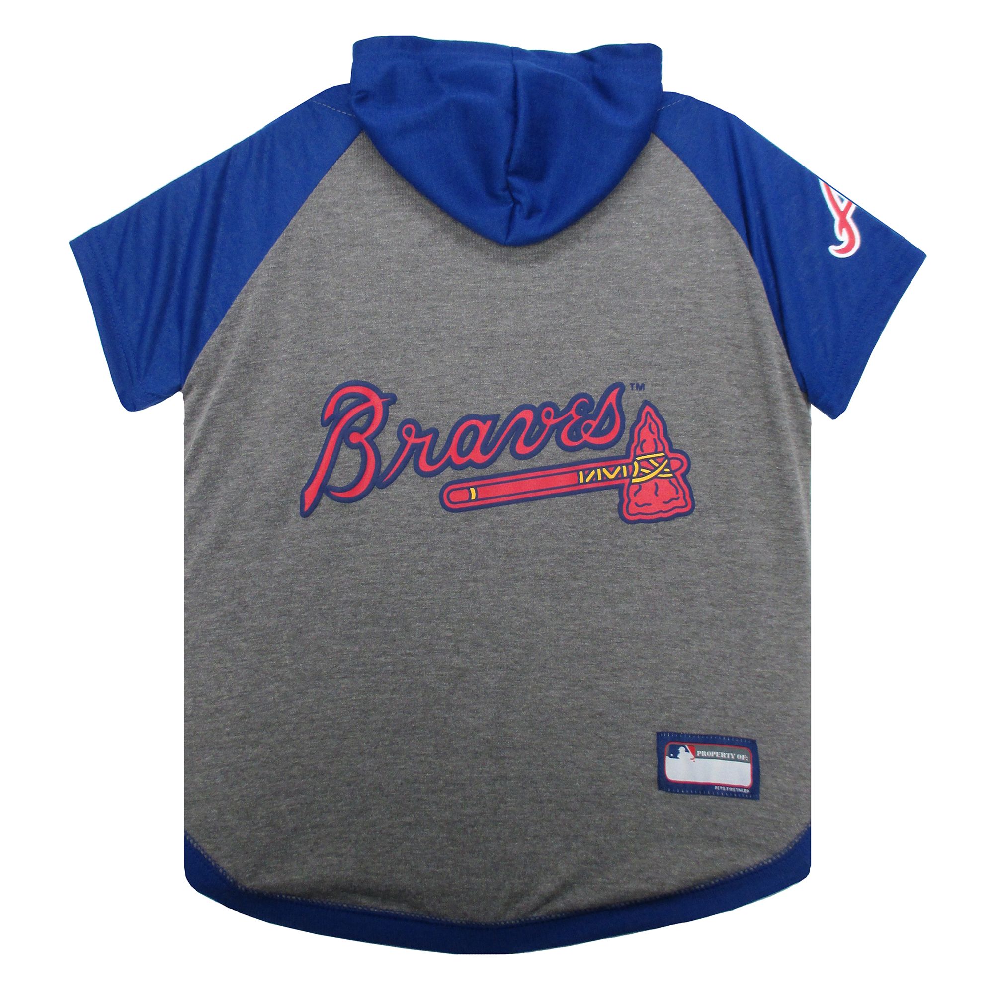 atlanta braves pet jersey