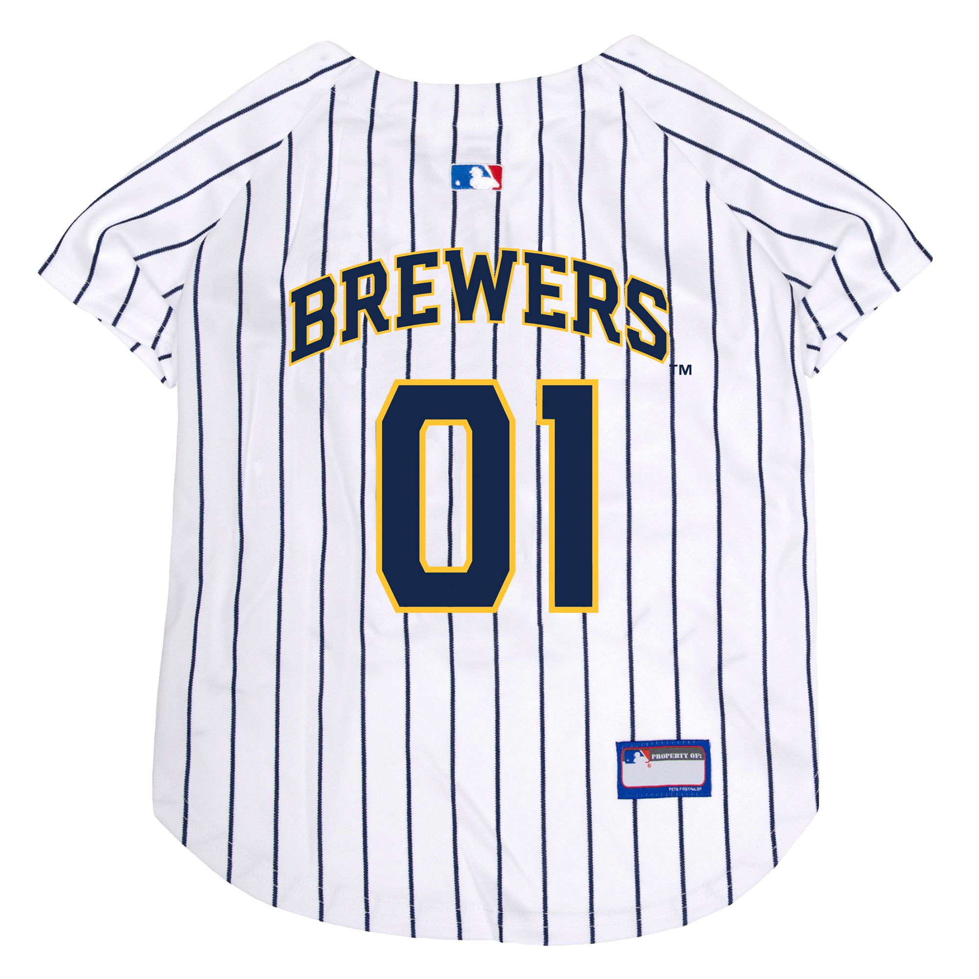 dog brewers jersey