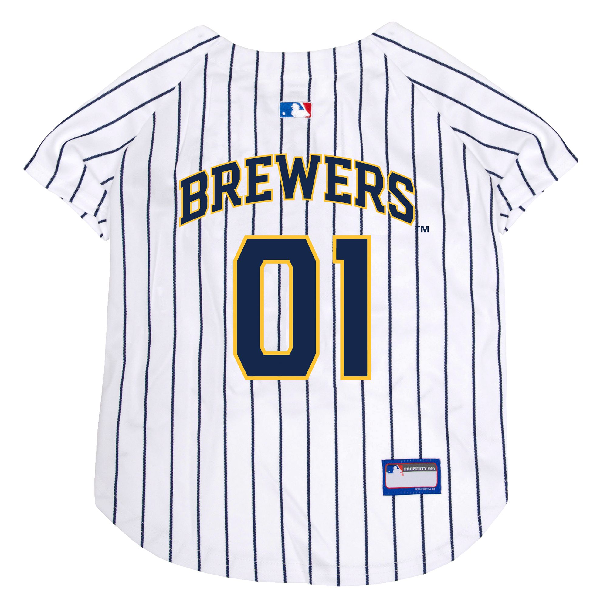 Personalized brewers jersey best sale