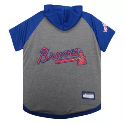 Atlanta Braves MLB Hoodie Tee - Image 1