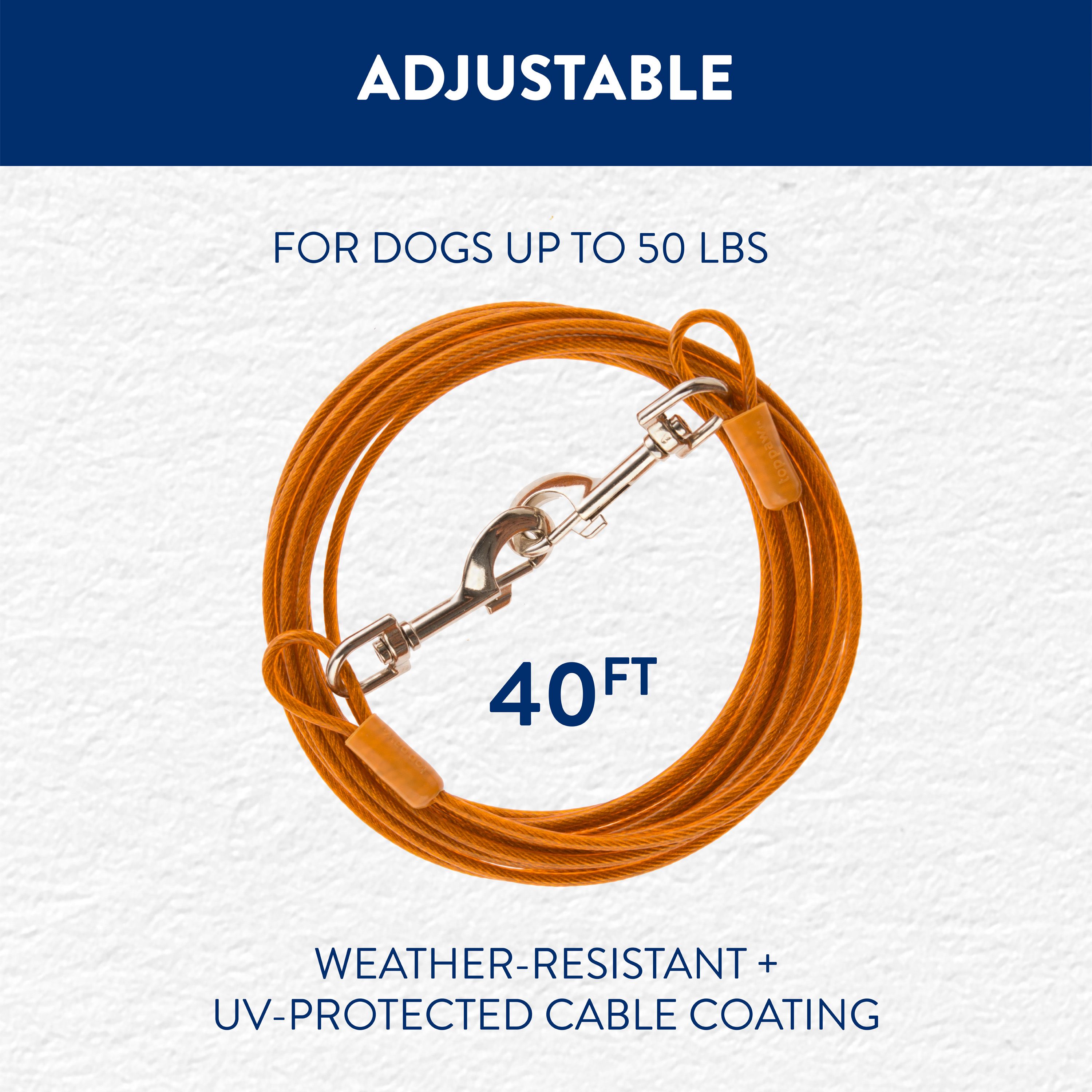 dog tie out cable petsmart