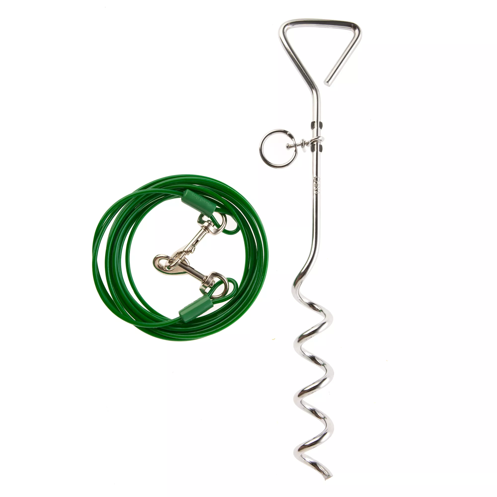 Top Paw® Spiral Stake Dog Tie Out