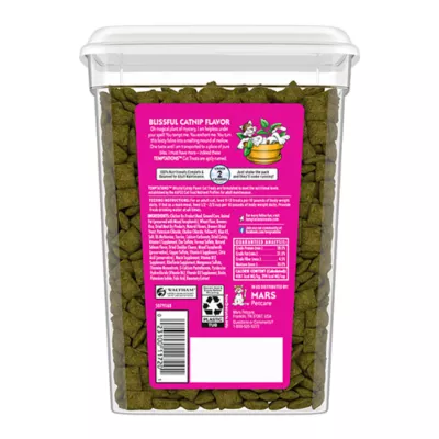 Product Temptations™ Classic Adult Cat Treats - Soft & Crunchy, Blissful Catnip