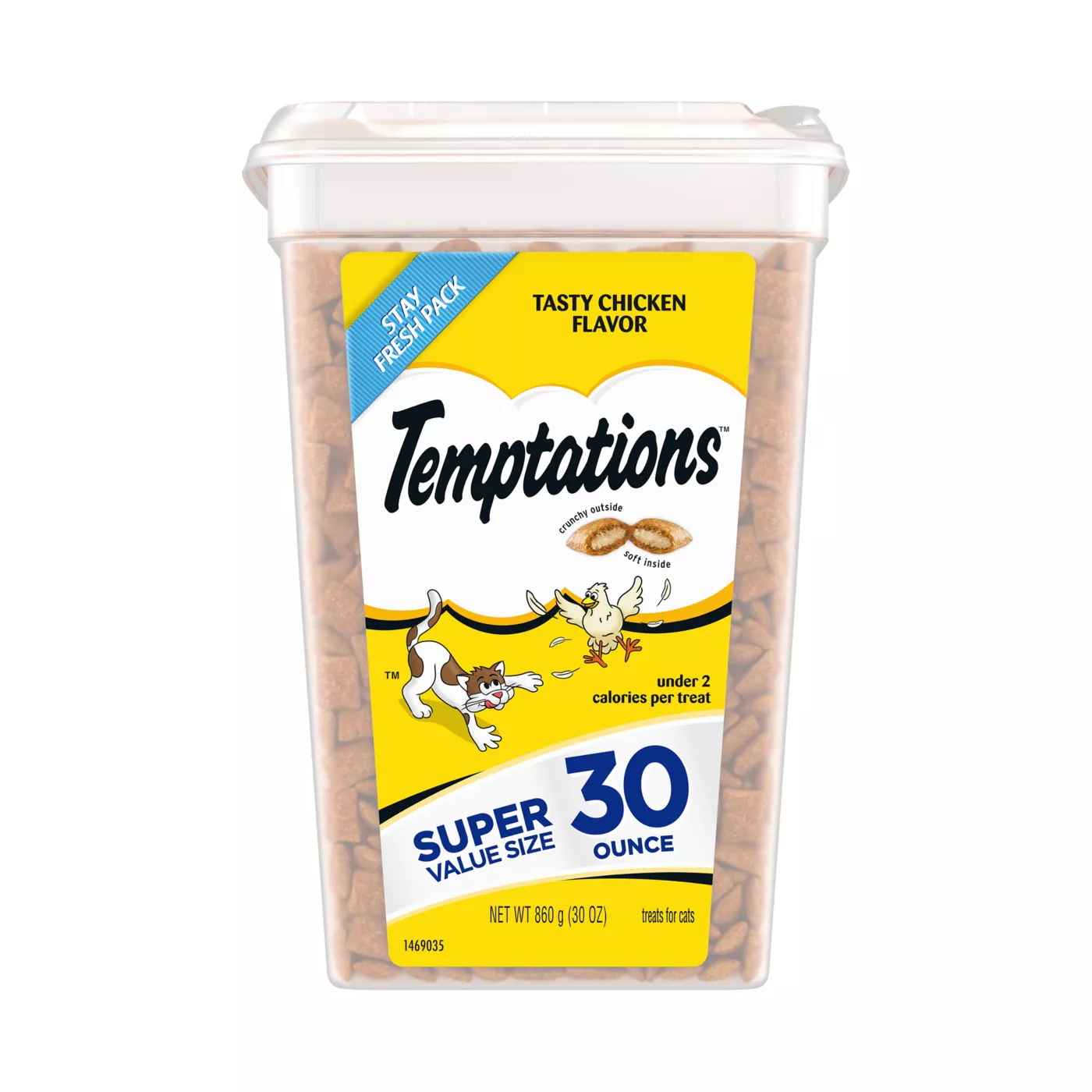 Temptations Classic Adult Cat Treats Soft Crunchy Tasty Chicken