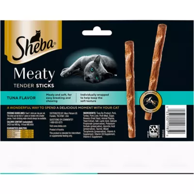 Product Sheba® Meaty Tender Sticks Adult Cat Treats - Soft & Savory, Tuna