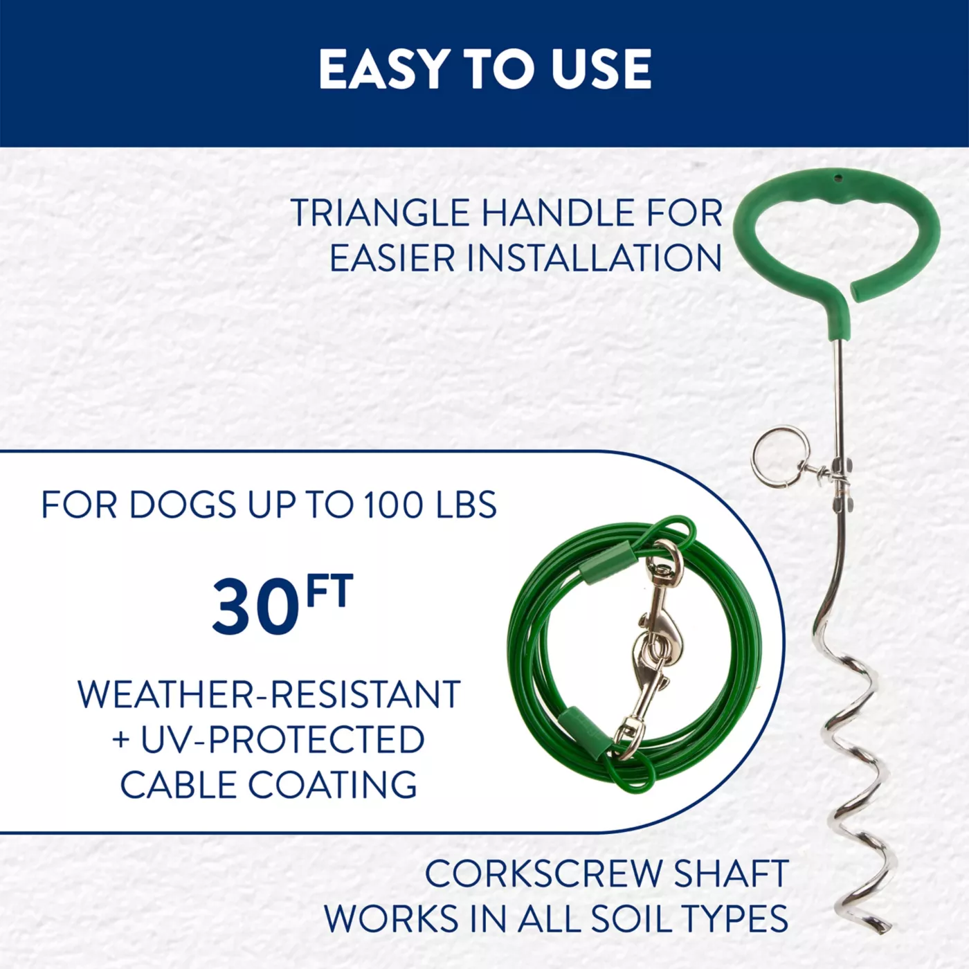 Dog leash stake hotsell