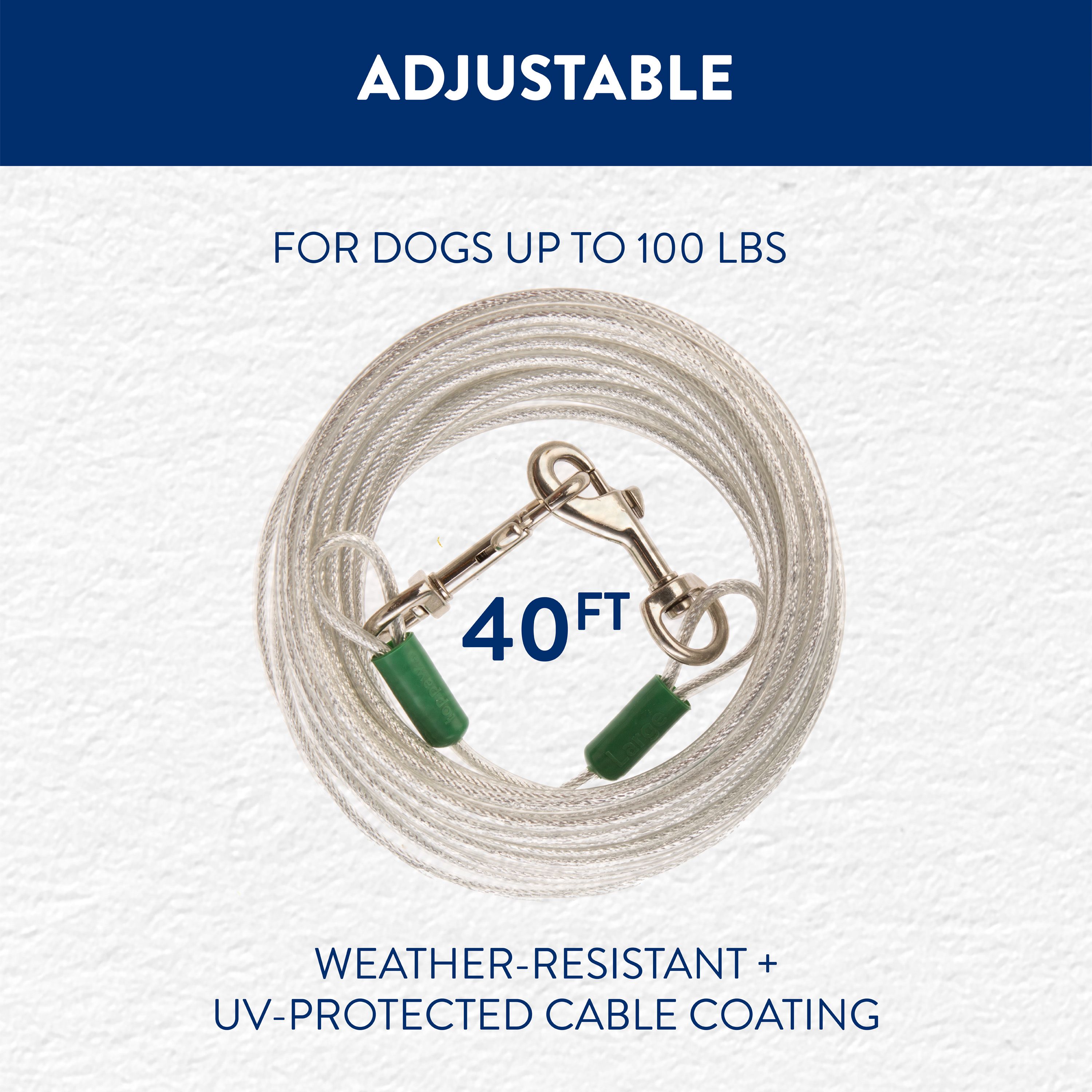 retractable dog tie out petsmart