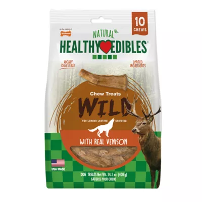 Product Nylabone® Healthy Edibles® Venison Antlers Dog Treats - 10 Pack