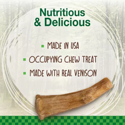 Product Nylabone® Healthy Edibles® Venison Antlers Dog Treats - 10 Pack