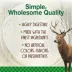 Nylabone® Healthy Edibles® Venison Antlers Dog Treats - 10 Pack image thumbnail 3