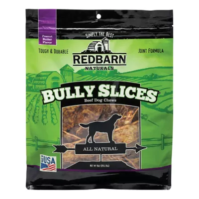 Product Redbarn Naturals Bully Slices Dog Treat - Peanut Butter