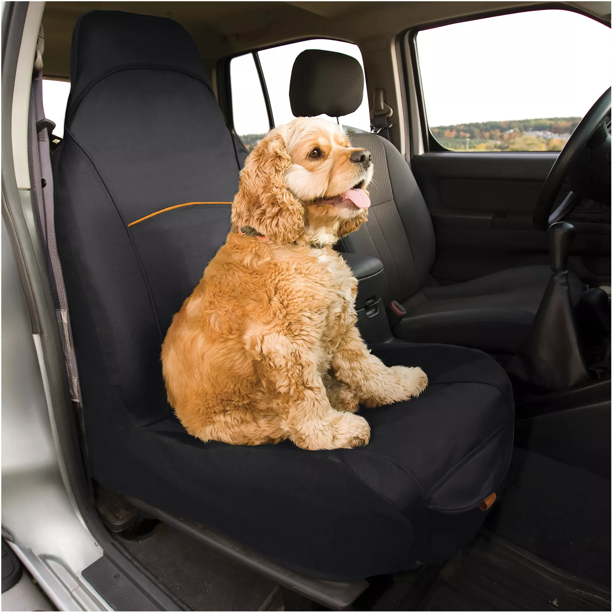 Kurgo® Co-Pilot Bucket Seat Cover for Dogs - Full Coverage (Black)