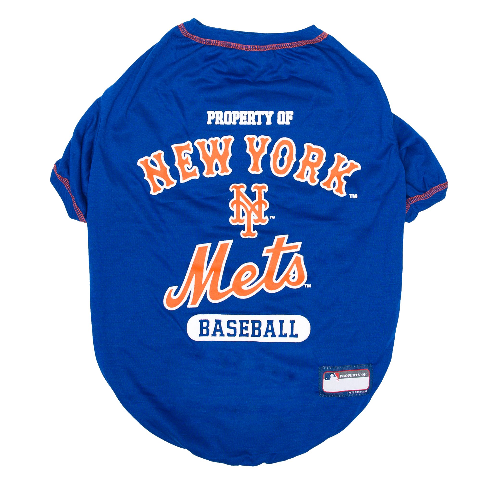 New York Mets Dog Shirt Large