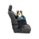 Product Kurgo® Dog Booster Seats for Cars - Dogs Weighing Under 30 lb - Rover Style - Black/Blue