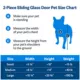 Product PetSafe® Sliding Glass Pet Door - Quick Installation - No Cutting Installation