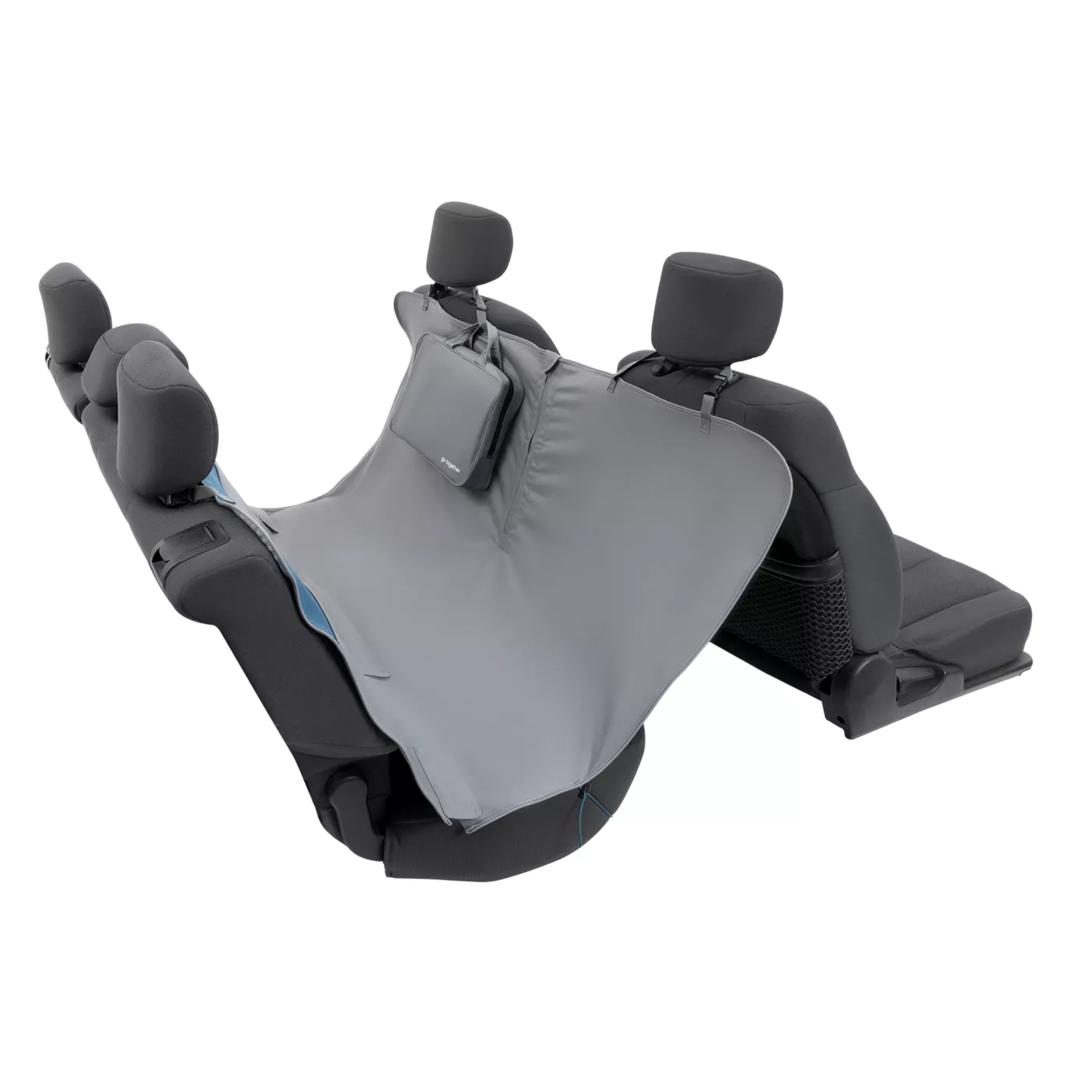 Kurgo Wander Dog Hammock Car Seat Cover Water Resistant 55 Wide Charcoal Grey