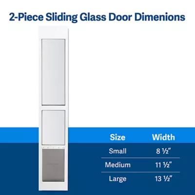 Product PetSafe® Sliding Glass Pet Door - Quick Installation - No Cutting Installation