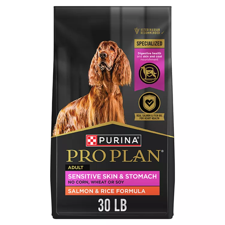 Purina Pro Plan Sensitive Skin & Stomach Adult Dry Dog Food - Salmon & Rice