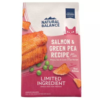 Natural Balance Limited Ingredient Diets Cat Food Grain Free Green Pea Salmon