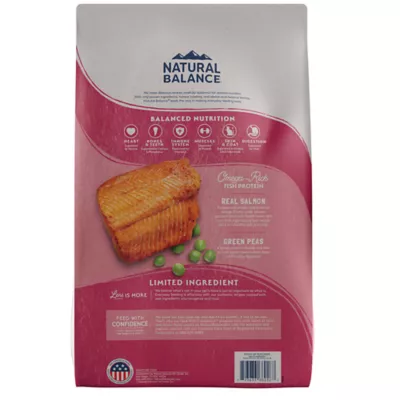 Natural Balance Limited Ingredient Diets Dry Cat Food Green Pea Salmon 10 lb bag