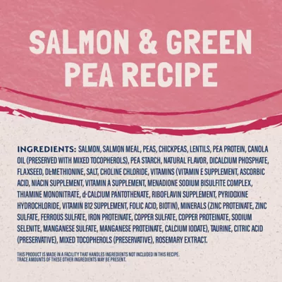 Product Natural Balance Limited Ingredient Diets Cat Food - Grain Free, Green Pea & Salmon