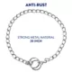 Product Top Paw® Basic Chain Dog Collar