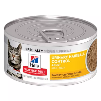 Product Hill's® Science Diet® Urinary Hairball Control Adult Wet Cat Food - Minced, 5.5 oz