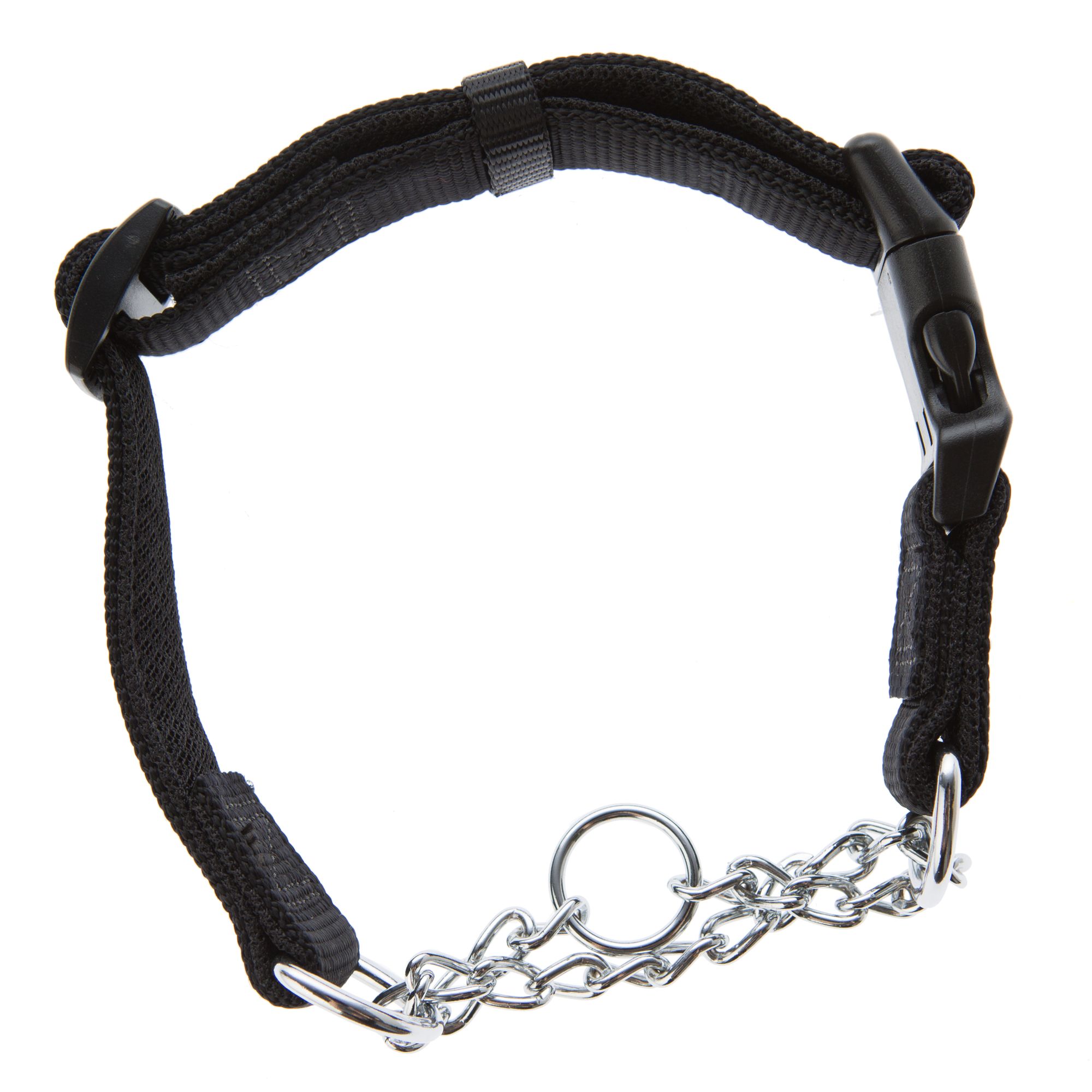 black chain collar