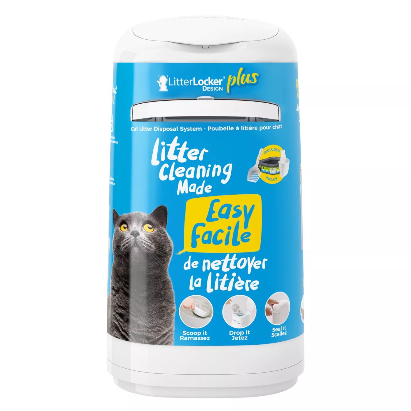 LitterLocker Design Plus Litter Pail