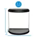 Top Fin® Half Moon Aquarium - 3.5 Gallon image thumbnail 2