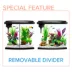 Top Fin® Split Bowfront Aquarium - 5 Gallon image thumbnail 5