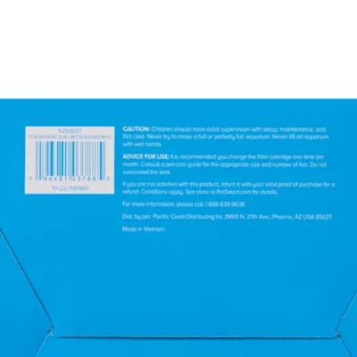 Top Fin® Split Bowfront Aquarium - 5 Gallon - Image 8
