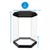 Top Fin® Hexagon Aquarium - 2 Gallon image thumbnail 2
