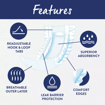 Top Paw® Disposable Male Wrap Dog Diapers - Image 3