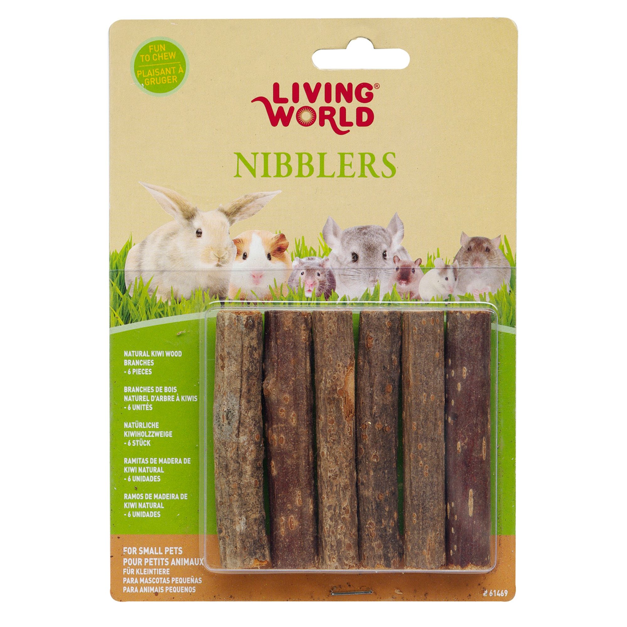 Living World Nibblers Kiwi Sticks small pet Toys PetSmart