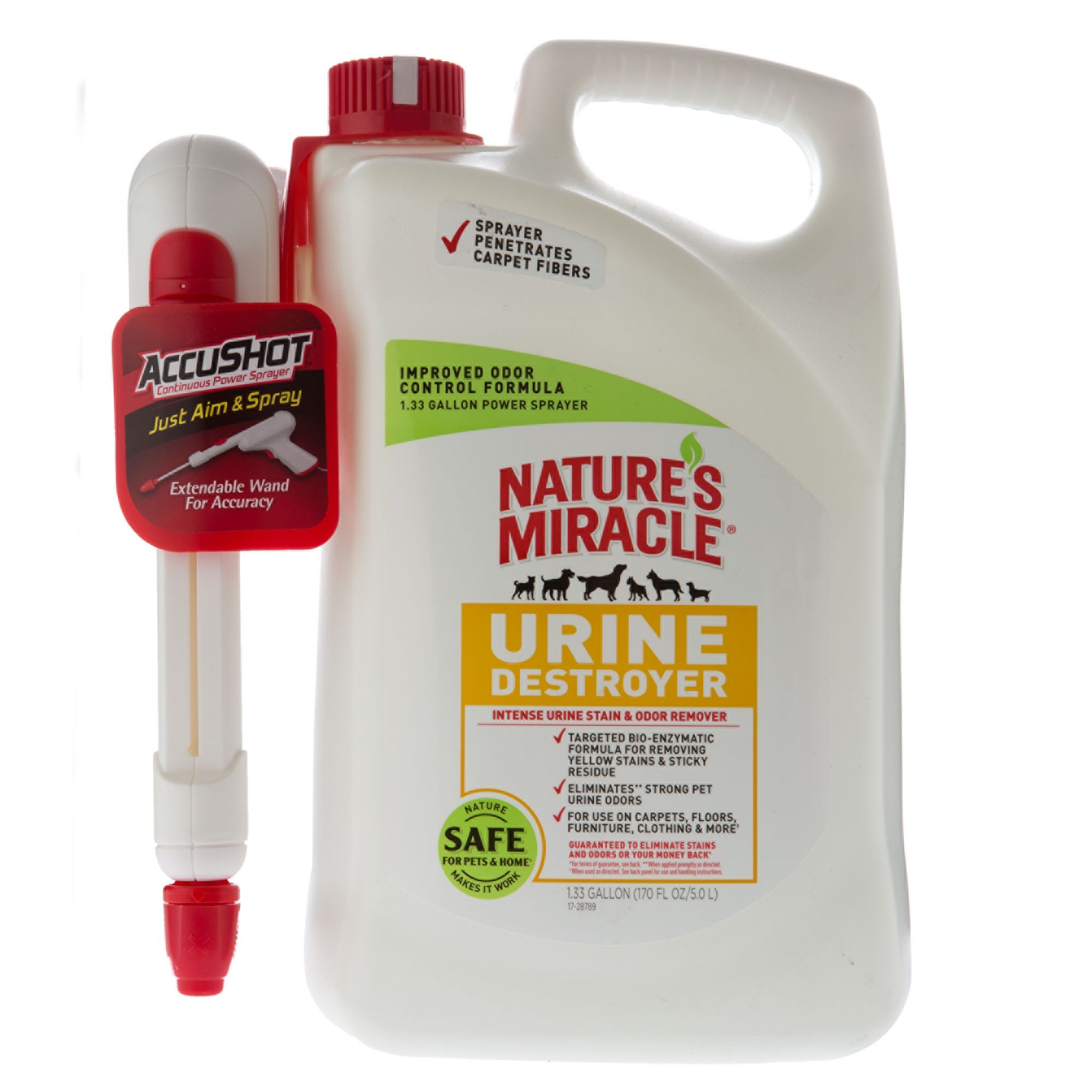 natural care urine stain and odor destroyer
