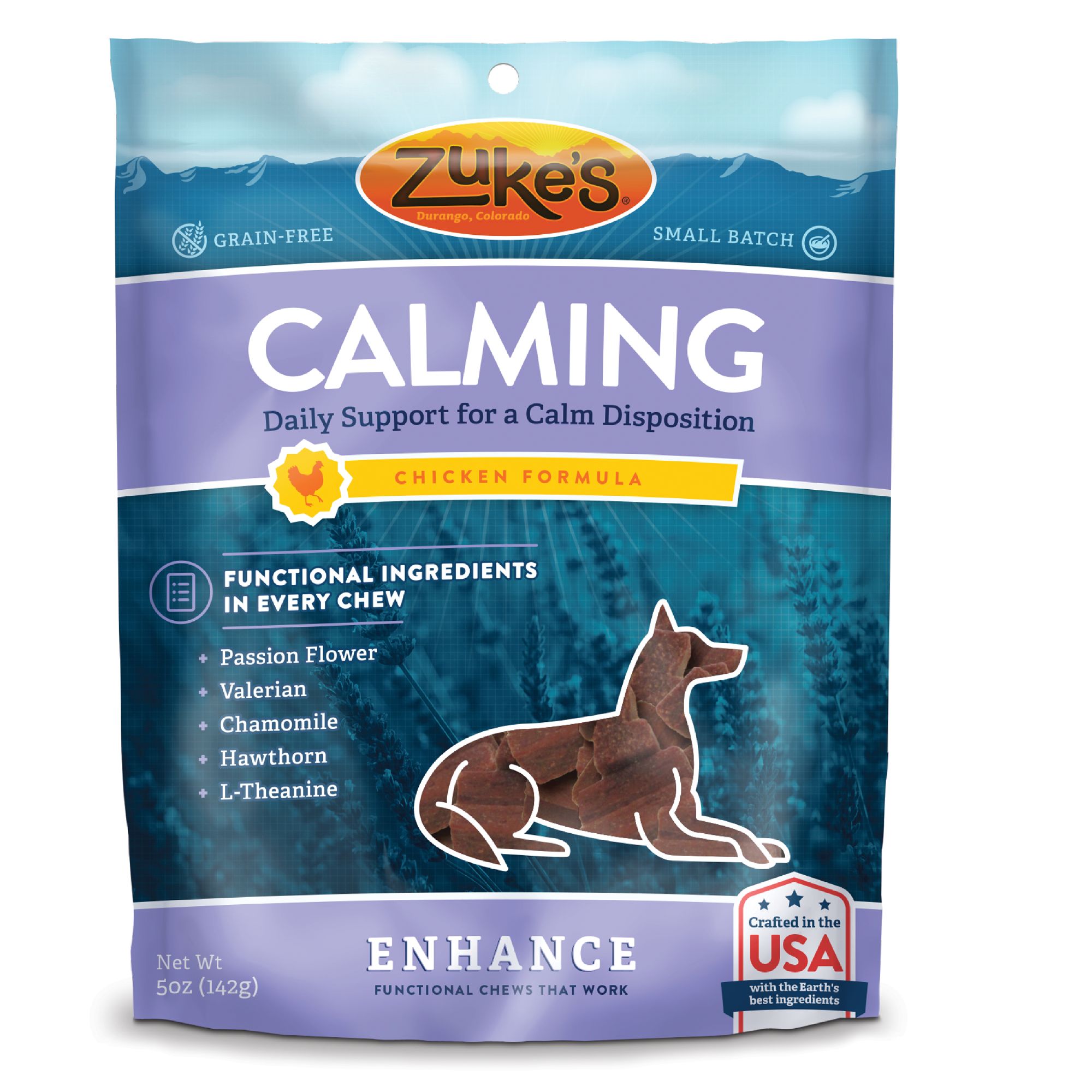 Zuke's® Enhance Calming Dog Chew Grain Free, Chicken dog Chewy Treats PetSmart
