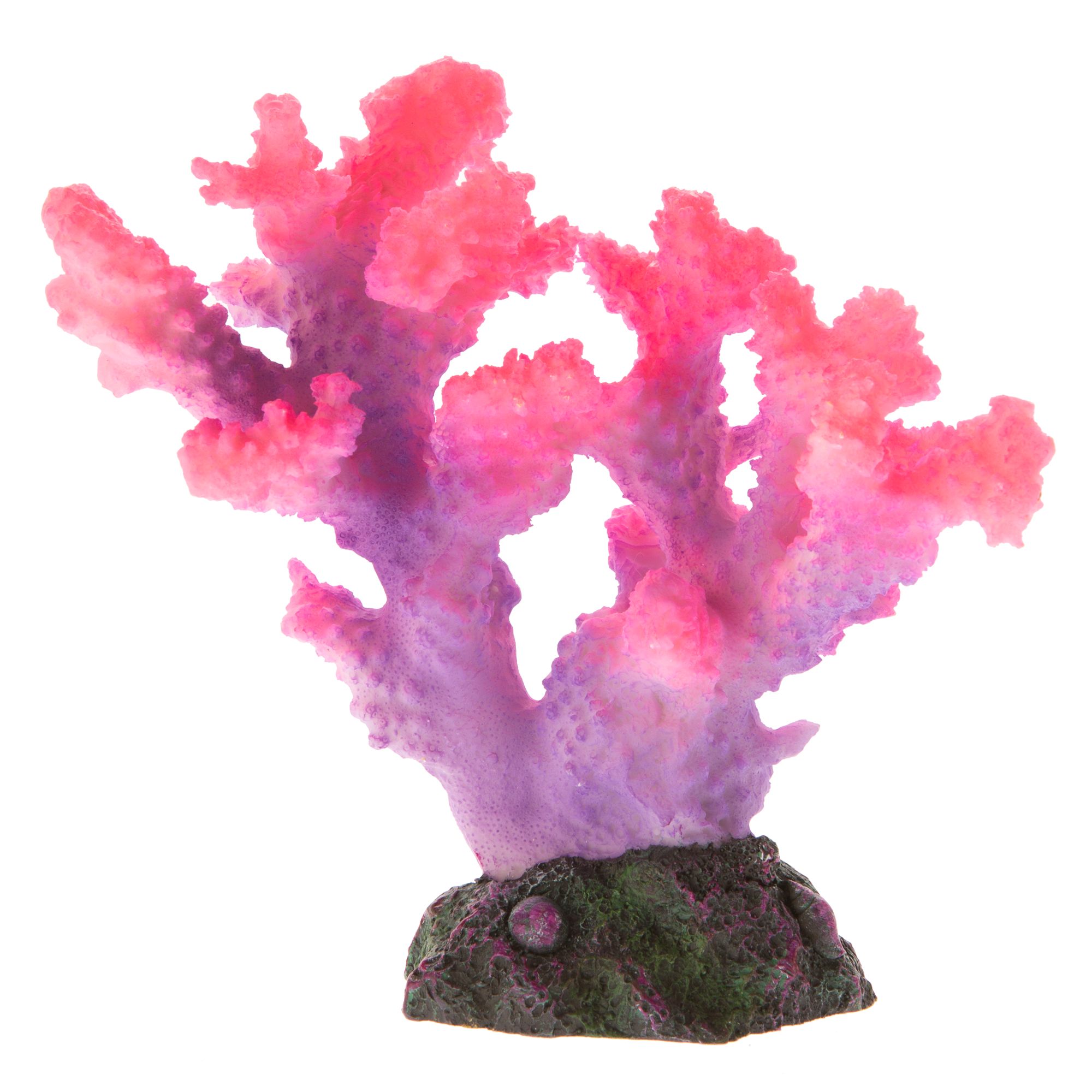 Top Fin® Pink and Purple Coral Aqaurium Ornament | fish Ornaments ...