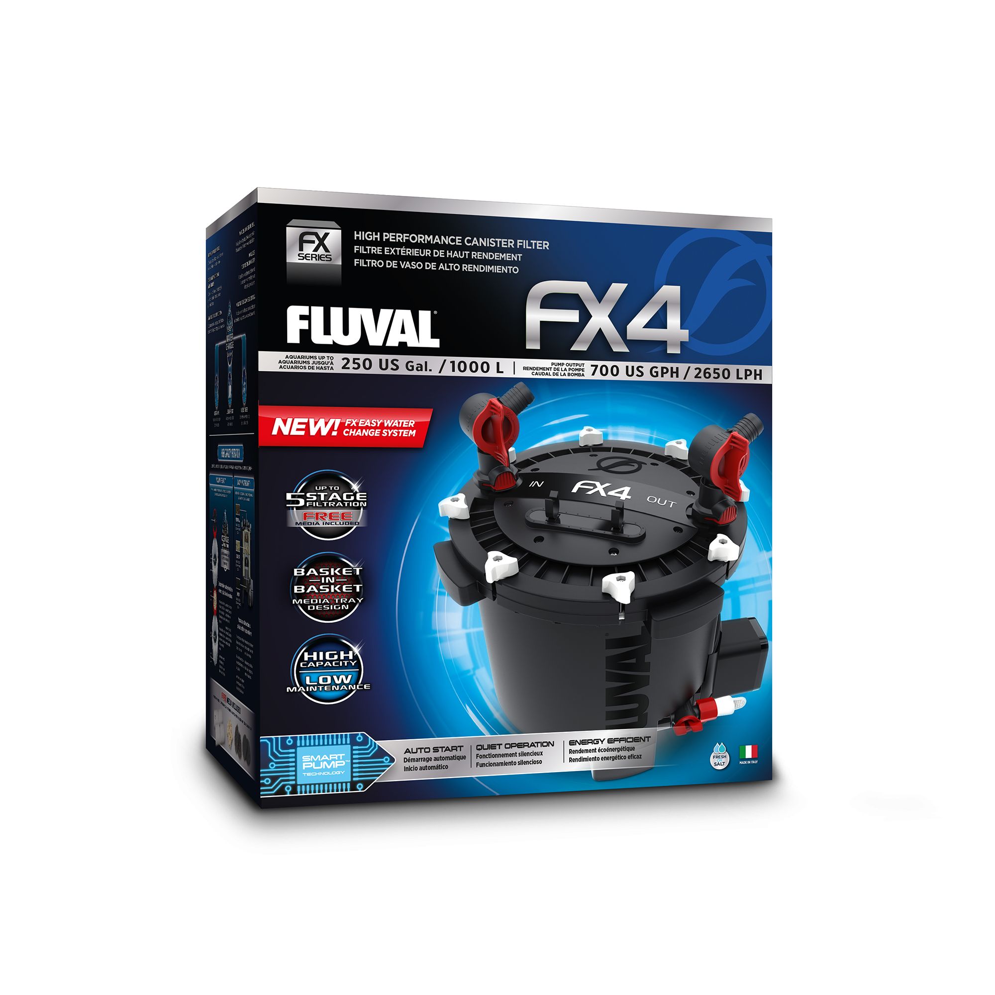 Fluval Fx4 Canister Filter Fish Filters Petsmart