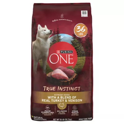 Product Purina ONE® True Instinct Adult Dog Dry Food - High-Protein, Natural, Venison