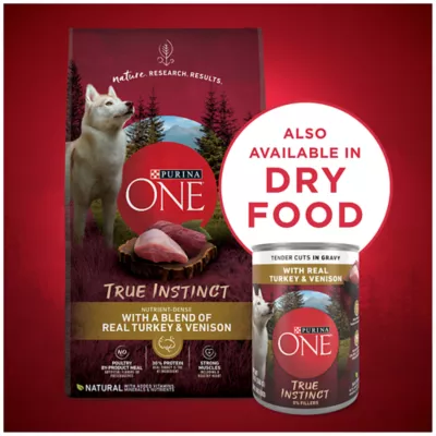 Product Purina ONE® True Instinct Adult Dog Wet Food - 13 Oz., High-Protein, Natural