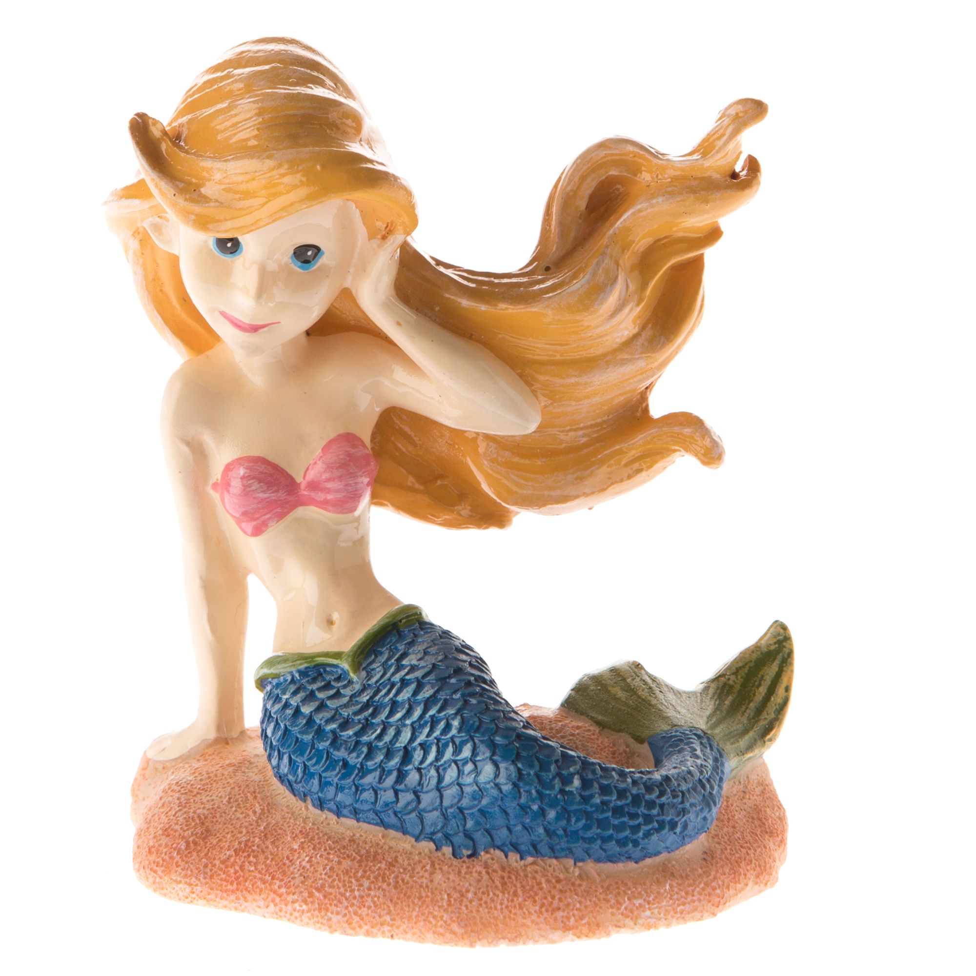 mermaid aquarium toy