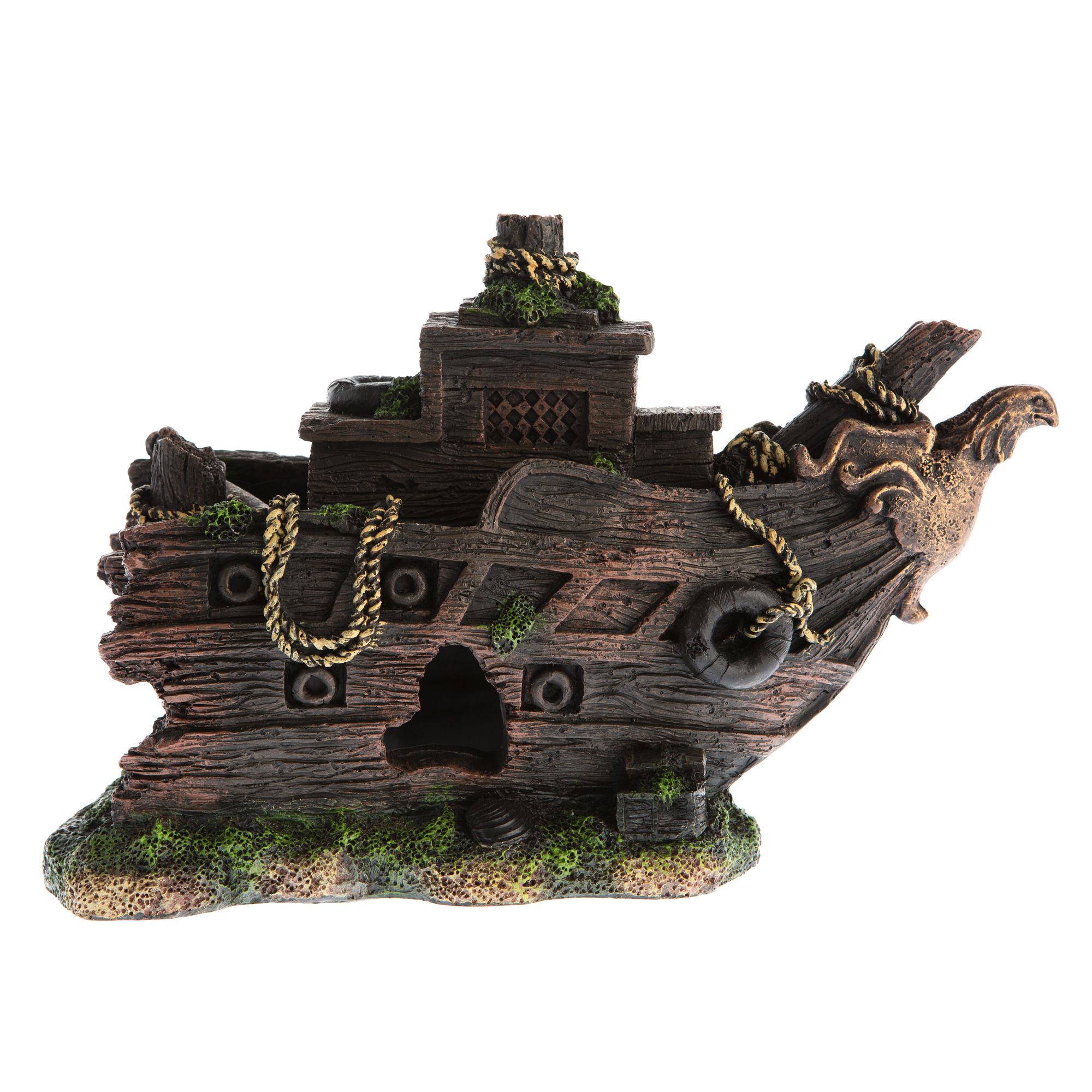 Top Fin® Ship with Sail Aquarium Ornament fish Ornaments PetSmart