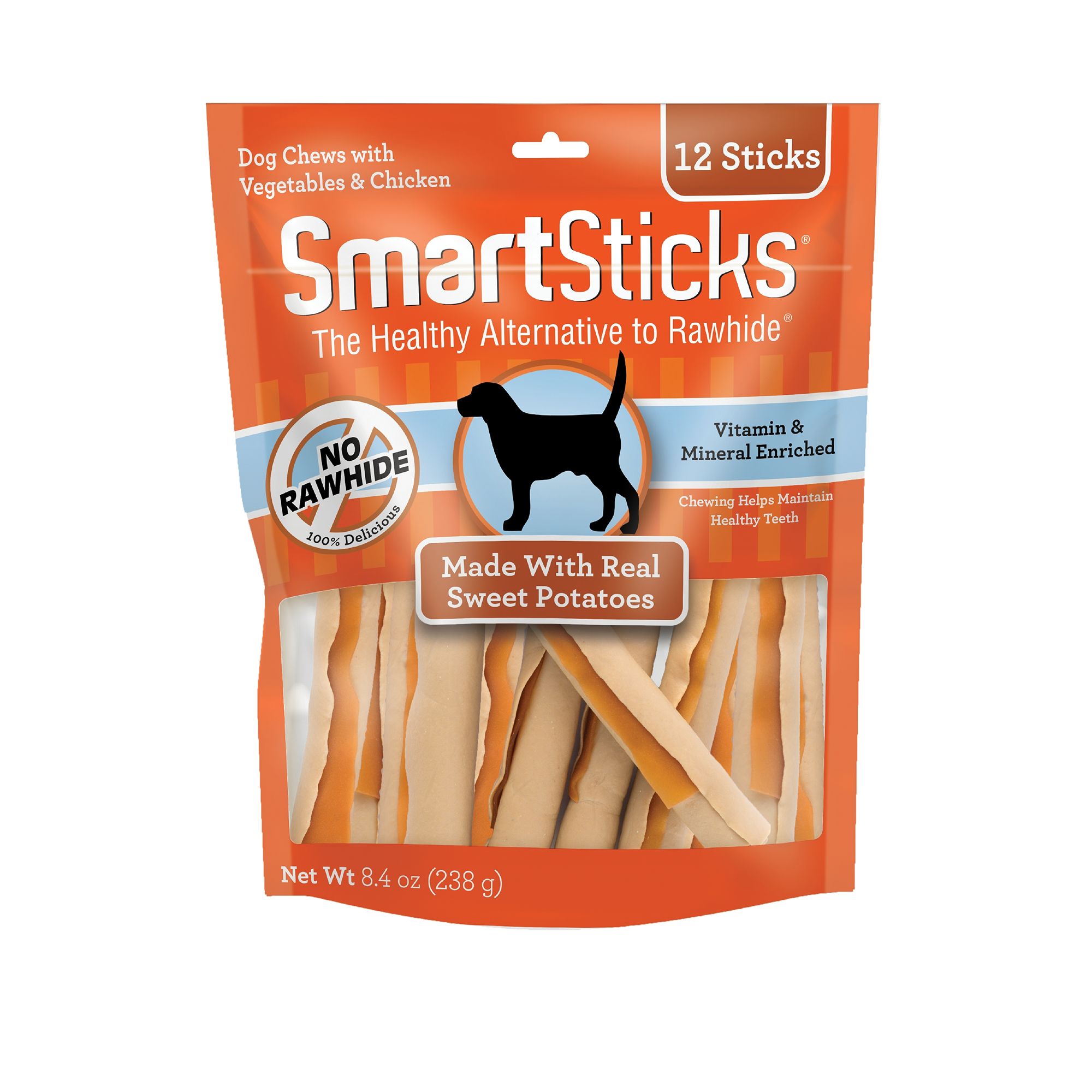 SmartSticks Chews Dog Treat - Sweet Potato | dog Bones & Rawhide | PetSmart