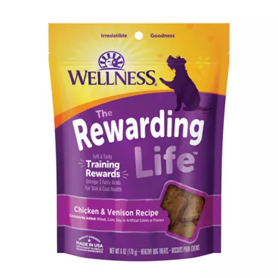 Product Wellness® Soft Wellbites Dog Treat - Grain Free, Natural, Chicken & Venison