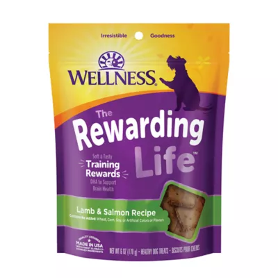 Wellness The Rewarding Life Dog Treats Natural Grain Free Lamb Salmon