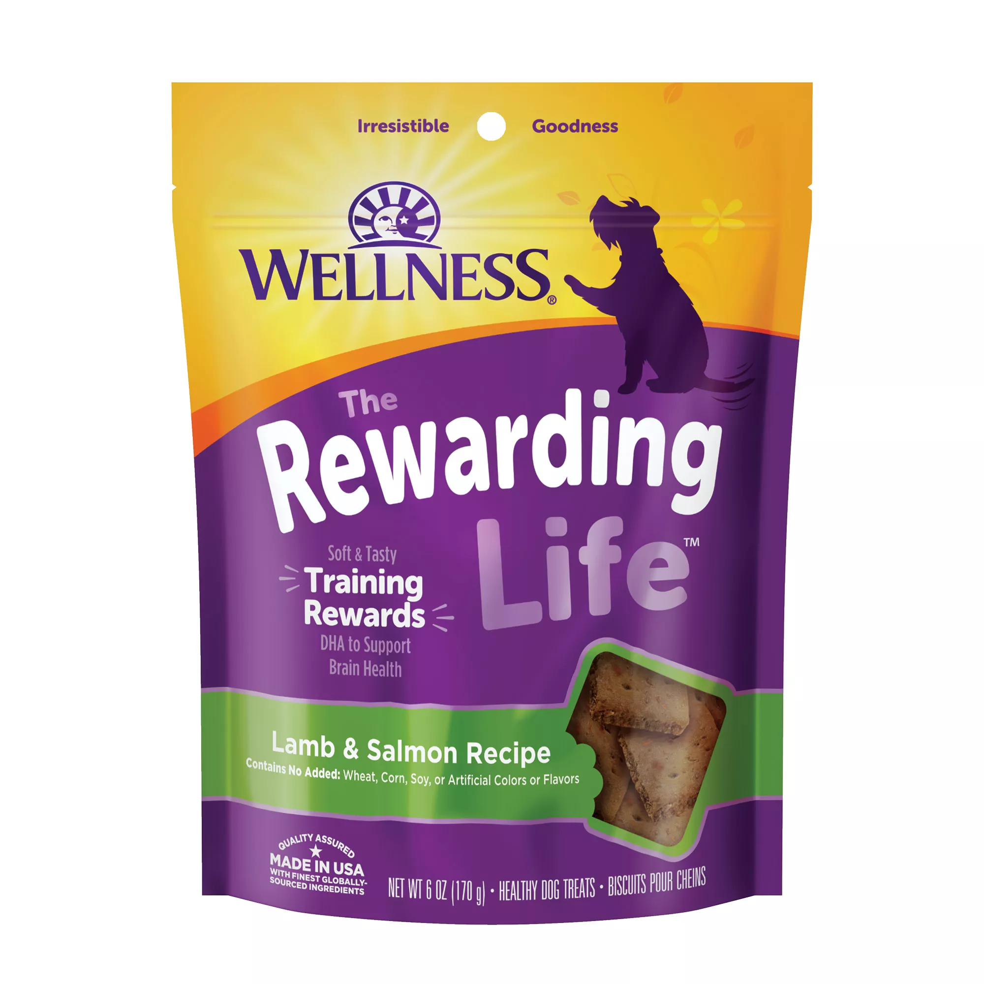 Wellness® The Rewarding Life Dog Treats - Natural, Grain Free, Lamb & Salmon