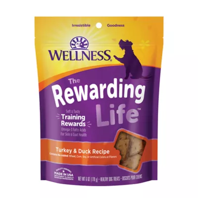 Product Wellness® Soft Wellbites Dog Treat - Natural, Grain Free, Turkey & Duck